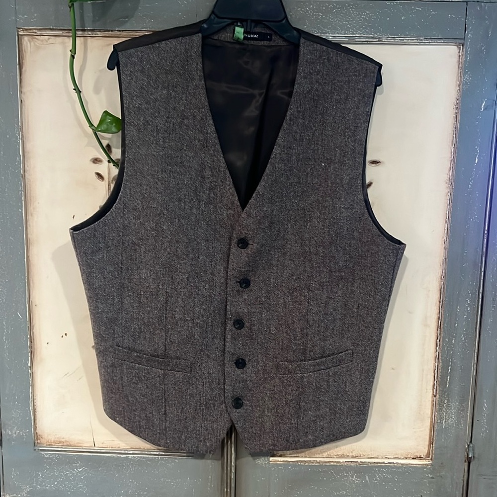 Ruth & Boaz Tweed Vest